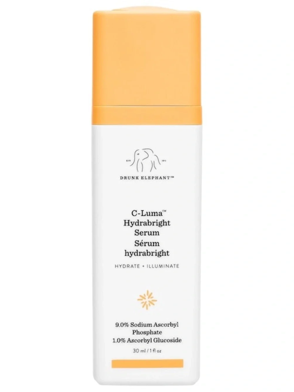 Drunk Elephant C-Luma Hydrating Vitamin C Serum Hydrabright Serum — 30 ml/ 1 oz